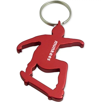 Брелок-открывашка Munkees Skateboarder red (3494-RD)