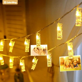 Гірлянда ColorWay CW-LCP-40L42B 40 LED 4.2м AA (R6, 316, «пальчик»)