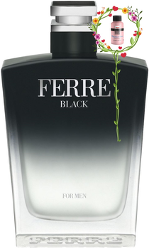 Ferre store black perfume