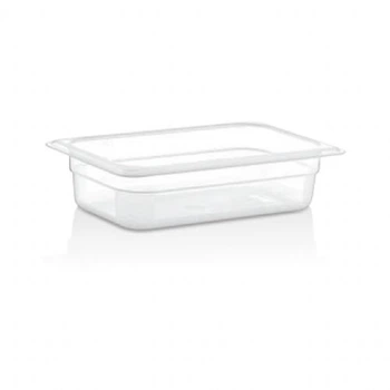 Гастроемкость Gastroplast GN 1/4 65 мм из прозрачного полипропилена GNPP-1465
