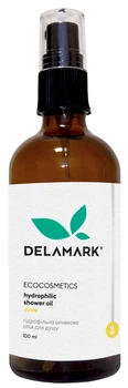 Гідрофільна олія для душу DeLaMark оливкова 100 мл (4820152332622)