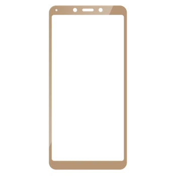Защитное стекло Full Screen Xiaomi Redmi 6, 6A gold тех.пакет