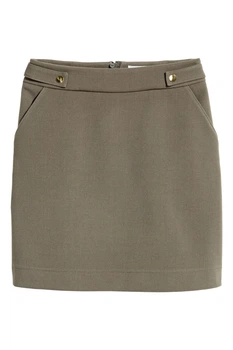 Спідниця H&M 38 зелений 4644915