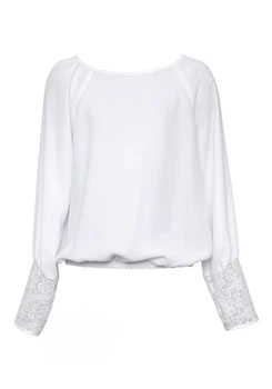 Блузка для девочки SLY 124/S/18 белая 164