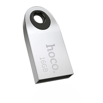 Флеш пам'ять HOCO UD9 (USB2.0) (16Gb) Сталевий
