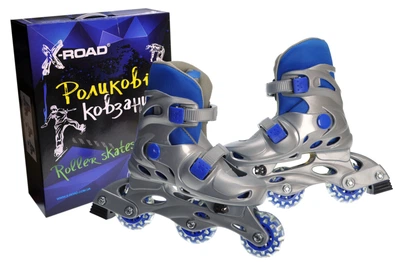 Ролики X-ROAD розсувні сині, розмір S (31-34) 44*36*11,5см PW120/S