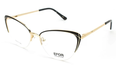 Жіночі оправа для окулярів Efor Чорний 8012-C2
