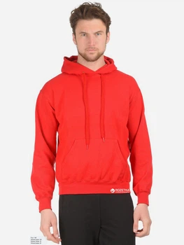 Худі утеплене чоловіче Fruit of the loom Hooded Sweat 062208040 2XL Червоне (5000000086306)