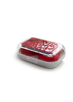 Дорожный набор для ККЗ Fashion Style Пузырьки Красный (A-8090-K)