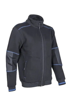Куртка флісова Coverguard KIJI чорна з синім (5KIJ0100L)