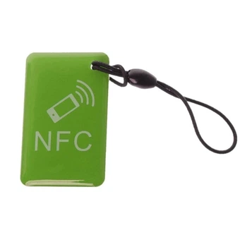 NFC мітка брелок Primo NTAG213 - Green Primo зелений