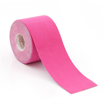 Кинезио тейп Kinesiology tape 5 см х 5 м розовый