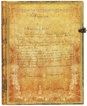 Блокнот Paperblanks Дюма великий 18 х 23 см в лінію