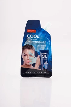 Очищающая и освежающая маска-пленка для лица YEPPEN SKIN Cool Refresh Purifying Mask 20 г (8809369859937)