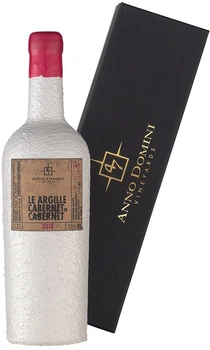 Вино Anno Domini Le Argille Cabernet di Cabernet червоне сухе 0.75 л 15% У подарунковій упаковці (8003030883973)