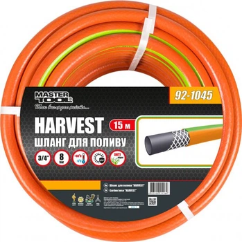 Шланг для поливання Mastertool "Harvest" 3/4" 15 м Жовтогарячий (92-1045)