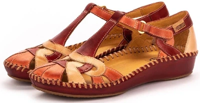 Сандалии Pikolinos 655-0621C2 SANDIA 38р бордовые (2950770289236)