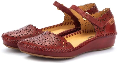 Босоножки Pikolinos 655-0906 SANDIA 39р бордовые (2950770289052)