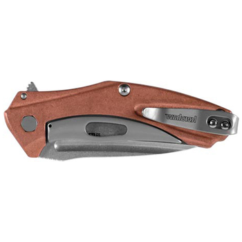 Нож складной Kershaw Natrix Copper (длина: 162мм, лезвие: 70мм), медный