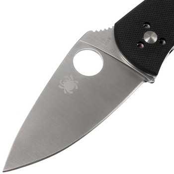 Нож складной Spyderco Ambitious (длина: 148мм, лезвие: 57мм), черный