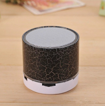 Динамік-Bluetooth портативний світлодіодний A9 Black