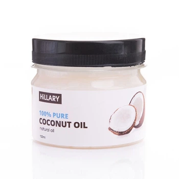 Рафинированное кокосовое масло Hillary 100% Pure Coconut Oil, 100 мл HI-01-04-111