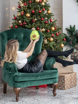 М'яка плюшева іграшка Loveocado авокадо 15 см зелений