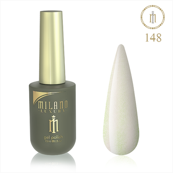 Гель лак MILANO LUXURY 15 мл № 148 (Мятно-кремовый)