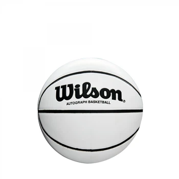 Мяч баскетбольный для автографов Wilson WILSON AUTOGRAPH MINI BBALL №4 коричневый WTB0503