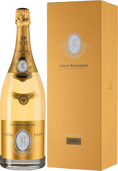 Шампанське Louis Roederer Кристал біле брют 2009 1.5 л 12% (3114083543044)