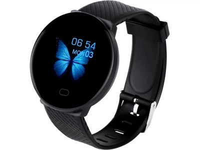 Умные часы BauTech Butterfly Bluetooth 4.0 для Android IOS Черный (1007-152-00)