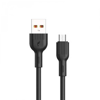 Кабель SkyDolphin S03V USB-microUSB M/M 1 м, 3 А(DL_2ECB3624CDBF)
