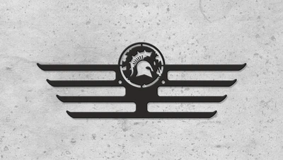 Медальница "E-Trophy" Sparta Стальная(черный)