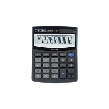 Калькулятор CITIZEN SDC812 12 разрядный 100х125х34