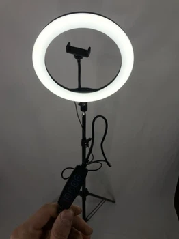 Кольцевая LED Лампа 31см Ring Light S31 с держателем для телефона