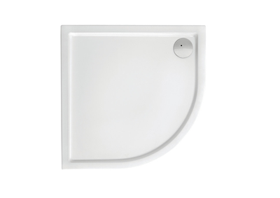 Roca MALAGA Rondo Compact поддон полукруглый 90*90 с интегрированной панелью выс.13,5 см, с сифоном (A276260000)