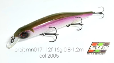 Воблер всплывающий EOS Orbit MN014130SF 26,5 грамм 0,8-1,2 метра цвет 2005, рабочий воблер на щуку