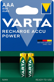 Аккумулятор универсальный Varta Ready To Use AAA 800 мАч (56703101402)