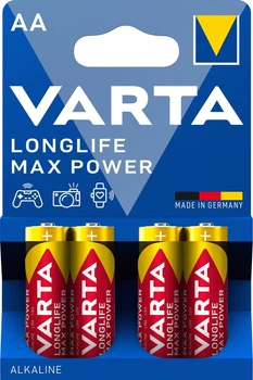 Baterie Varta Longlife Max Power AA BLI 4 Alkaline (4706101404)