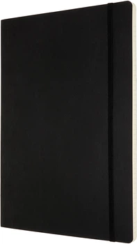 Notes bez daty Moleskine PRO 21 x 29.7 cm 192 strony Czarny Miękka oprawa (8053853602718)