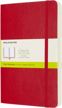 Записная книга Moleskine Classic Expanded 13 х 21 см 400 страниц без линовки Красная Мягкая обложка (8053853606228)