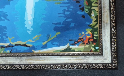 Рамка для картин по номерам Мрамор 40х30см без стекла (МР 40x30)