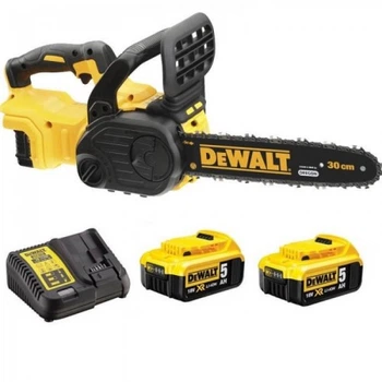 Пила цепная аккумуляторная DeWALT DCM565P1+DCB184