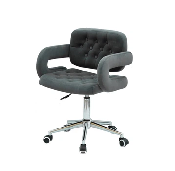 Крісло офісне на колесах Onder Metal Gor Б-Т сірий B-1004 BK - Modern Office