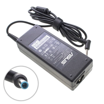 Блок питания для ноутбука ASUS 19V, 4.74A, 90W, 4.5*3.0-PIN, 3 hole, L-образный разъем, black (без кабеля) High Copy (2213636)