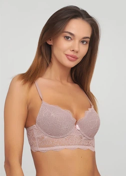 Бюстьє Maisa Laure 1650 push-up 70А бежево-рожеве (LR6500870А)