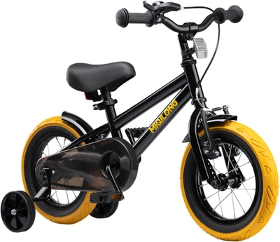 Детский велосипед Miqilong ST Черный 12" (ATW-ST12-BLACK)