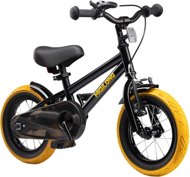 Детский велосипед Miqilong ST Черный 12" (ATW-ST12-BLACK)