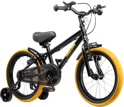 Детский велосипед Miqilong ST Черный 16" (ATW-ST16-BLACK)