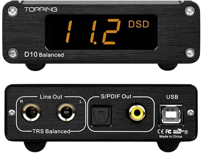 ЦАП Topping D10 Balanced Black